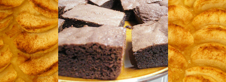 Home made tarts and Brownies