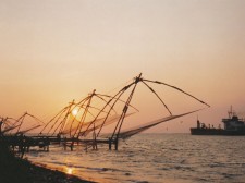 Chinese fishing nets In Kerala