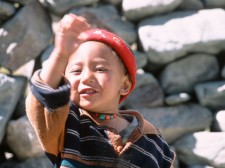 A little Zanskar boy