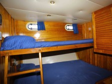 Cabin of the schooner Pallas