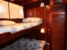 Cabin of the schooner Santa Barbara