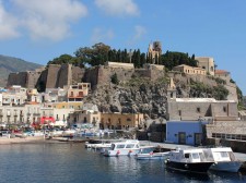 The small town of Lipari