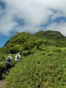 Hiking the Mount Pelée, Martinique