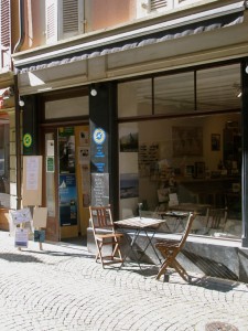 Outside view of the agency in the sunlight