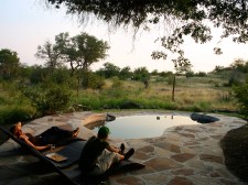 A lodge in Botswana