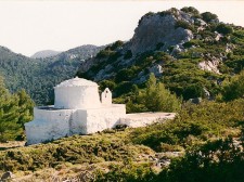 A chapel in the mountain