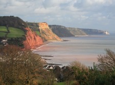 Village and cliffs of Seatown