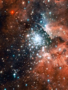 Open star cluster NGC 3603