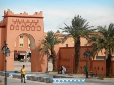 A square in Ouarzazate