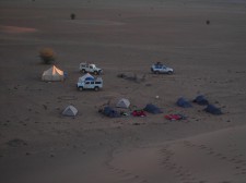 Camp in the Drâa valley