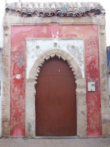 A door in the medina of Essaouira