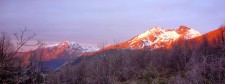 Sunset on Cerro El Morillo (Chile)