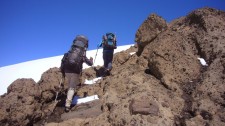 Hiking the Enladriado (Chile)