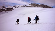 Crossing El Cordon de Guamparo, 2000 m (Chile)