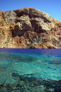 The limpid waters of Lake Pascual (Argentina)