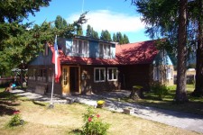 The Cerro Castillo lodge (Chile)