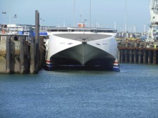 Guernsey – A ferry operating the islands