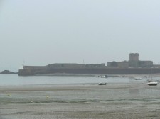 Jersey – Saint Helier's beach at low tide