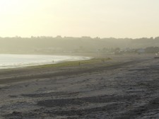 Jersey – A beach at low tide, ideal for a nice walk