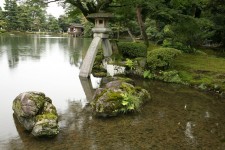 The Kenroku-en garden in Kanazawa