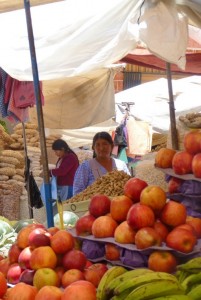 A street market