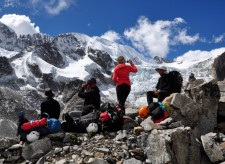 Mountaineering Extension – A pause while walking towards the camp