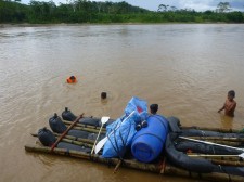 Rafting Extension – One of our rafts