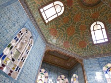 The interior of a pavilion of the Topkapı Palace