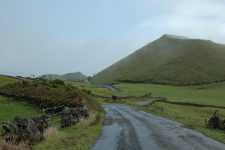 Hills in the centre of the island