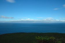 São Jorge Island seen from the north coast of Pico