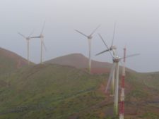 Wind turbines welcome you in El Hierro