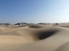 A different desert, closer to the sea