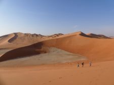 The ochre dunes of Rub al-Khali, the Empty Quarter