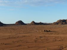 Sunset over Damaraland