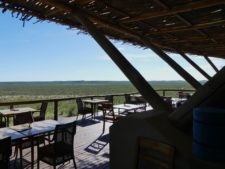 Lodge with a dominant view in the Ongava Reserve